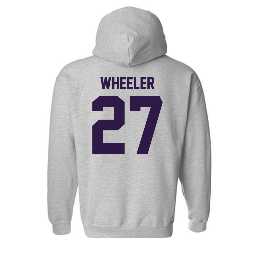 Kansas State - NCAA Football : Ben Wheeler - Classic Shersey Hooded Sweatshirt-1