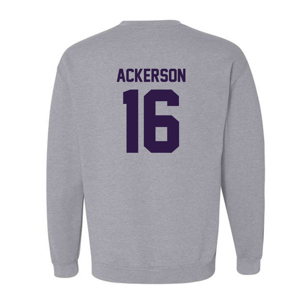 Kansas State - NCAA Football : Dj Ackerson - Classic Shersey Crewneck Sweatshirt-1