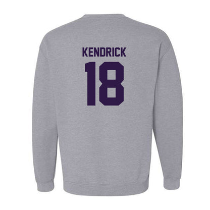 Kansas State - NCAA Baseball : Micah Kendrick - Classic Shersey Crewneck Sweatshirt-1