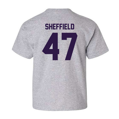 Kansas State - NCAA Baseball : Lincoln Sheffield - Classic Shersey Youth T-Shirt-1