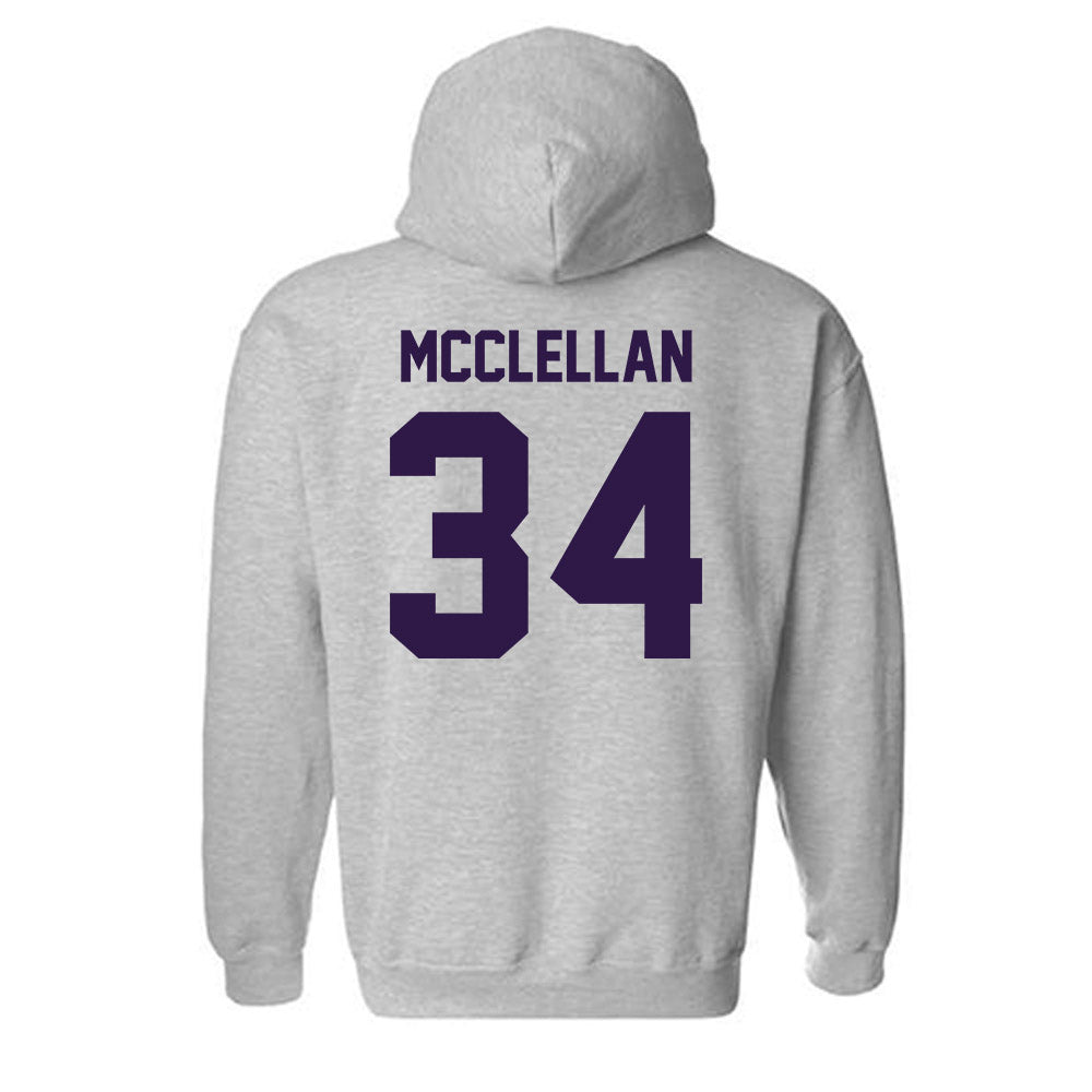 Kansas State - NCAA Football : Nick McClellan - Classic Shersey Hooded Sweatshirt-1