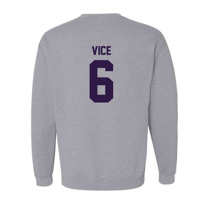 Kansas State - NCAA Men's Basketball : Brock Vice - Classic Shersey Crewneck Sweatshirt-1