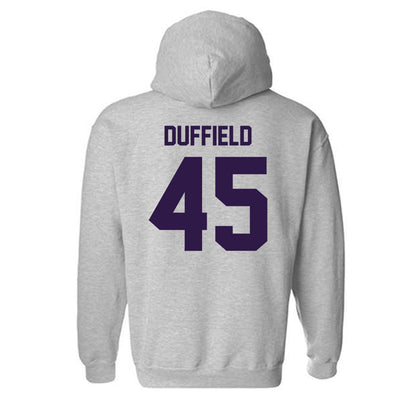 Kansas State - NCAA Football : Jaxson Duffield - Classic Shersey Hooded Sweatshirt-1
