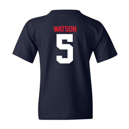 Gonzaga - NCAA Men's Soccer : Terry Watson - Classic Shersey Youth T-Shirt-1