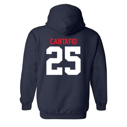 Gonzaga - NCAA Men's Soccer : Dylan Cantafio - Classic Shersey Hooded Sweatshirt-1