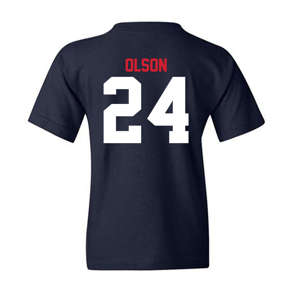 Gonzaga - NCAA Men's Soccer : Morgan Olson - Classic Shersey Youth T-Shirt-1