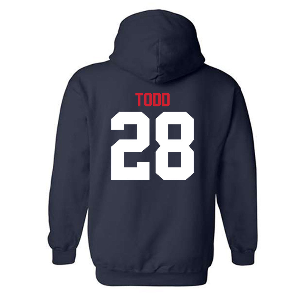 Gonzaga - NCAA Women's Soccer : Emily Todd - Classic Shersey Hooded Sweatshirt-1