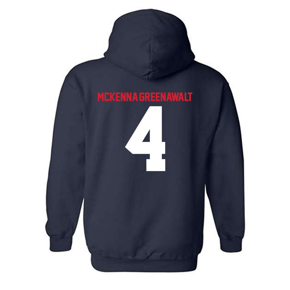Gonzaga - NCAA Men's Soccer : Damoni McKenna-Greenawalt - Classic Shersey Hooded Sweatshirt-1