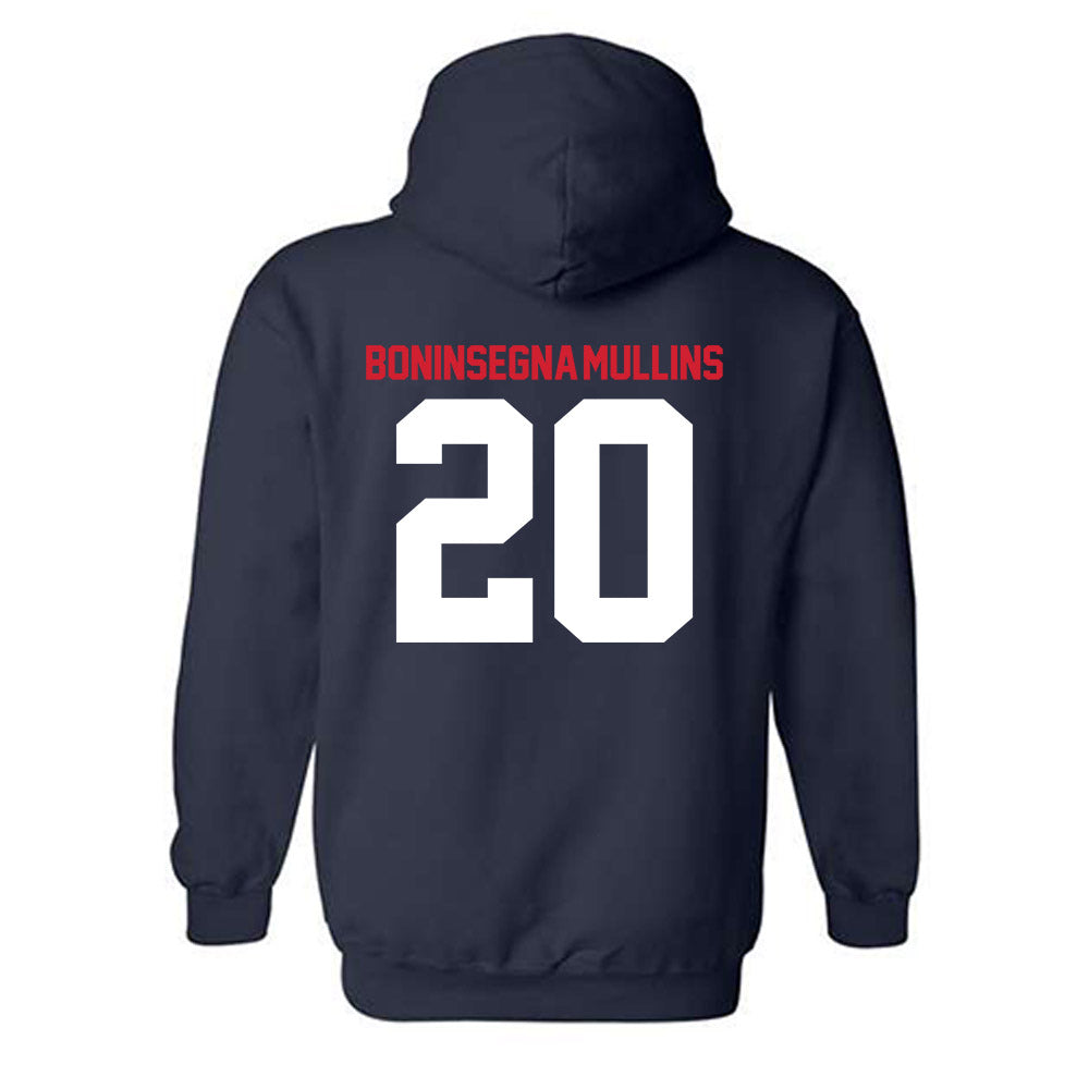 Gonzaga - NCAA Women's Soccer : Harper Boninsegna-Mullins - Classic Shersey Hooded Sweatshirt-1