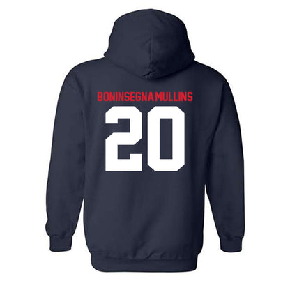 Gonzaga - NCAA Women's Soccer : Harper Boninsegna-Mullins - Classic Shersey Hooded Sweatshirt-1