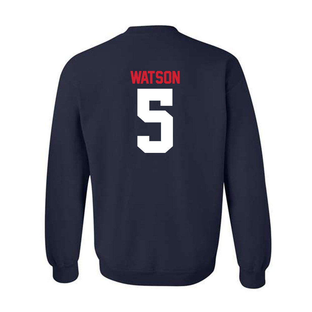 Gonzaga - NCAA Men's Soccer : Terry Watson - Classic Shersey Crewneck Sweatshirt-1