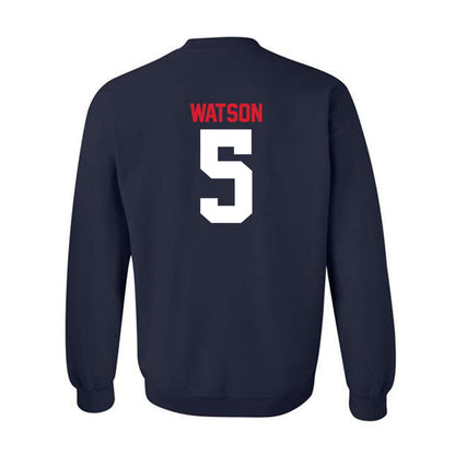 Gonzaga - NCAA Men's Soccer : Terry Watson - Classic Shersey Crewneck Sweatshirt-1
