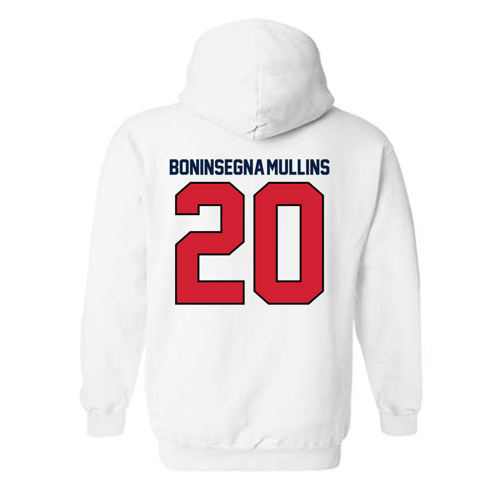 Gonzaga - NCAA Women's Soccer : Harper Boninsegna-Mullins - Replica Shersey Hooded Sweatshirt-1
