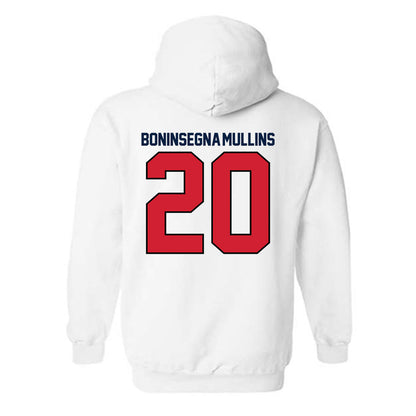 Gonzaga - NCAA Women's Soccer : Harper Boninsegna-Mullins - Replica Shersey Hooded Sweatshirt-1