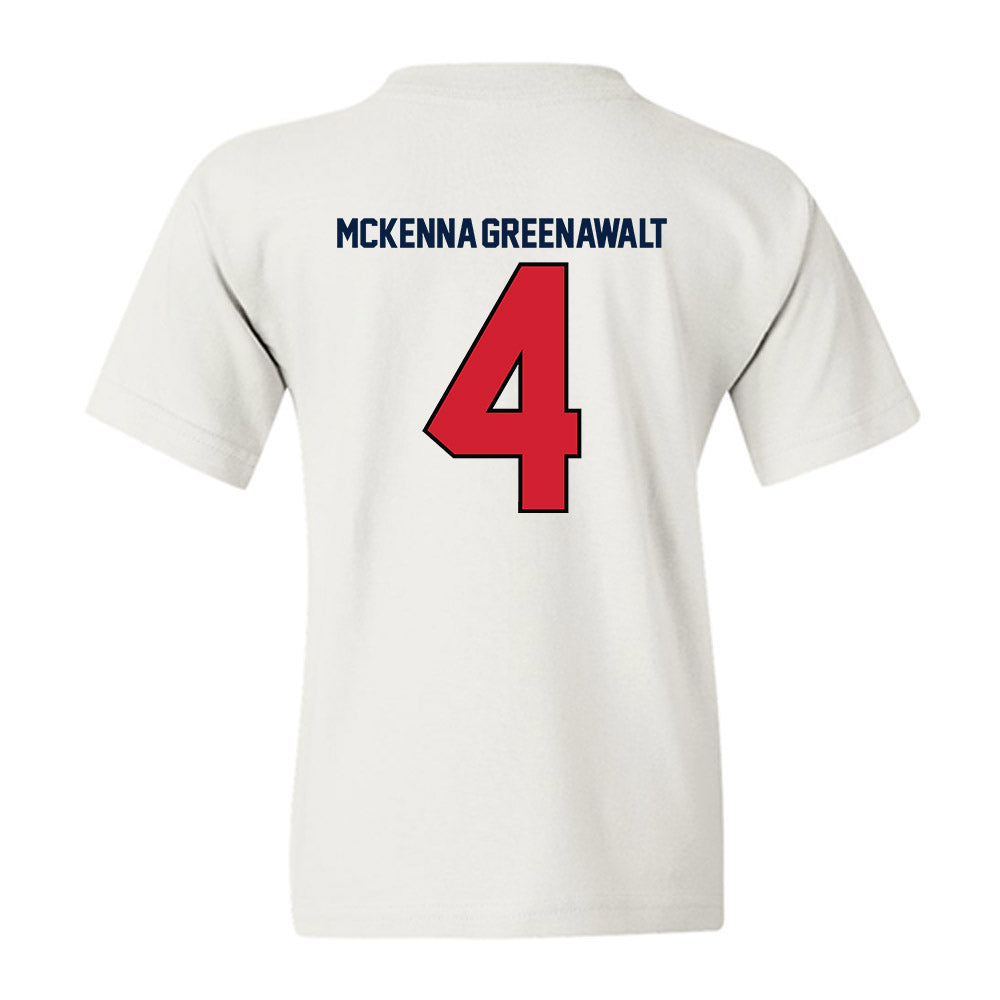 Gonzaga - NCAA Men's Soccer : Damoni McKenna-Greenawalt - Replica Shersey Youth T-Shirt-1
