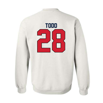 Gonzaga - NCAA Women's Soccer : Emily Todd - Replica Shersey Crewneck Sweatshirt-1