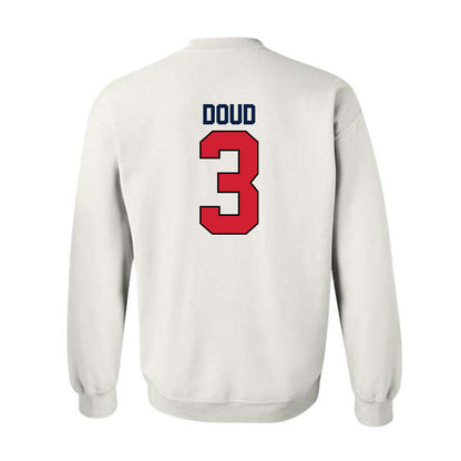 Gonzaga - NCAA Men's Soccer : Ethan Doud - Replica Shersey Crewneck Sweatshirt-1