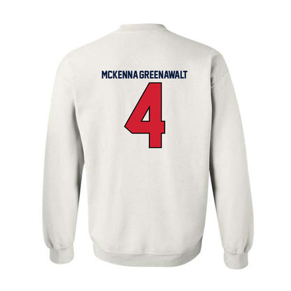 Gonzaga - NCAA Men's Soccer : Damoni McKenna-Greenawalt - Replica Shersey Crewneck Sweatshirt-1