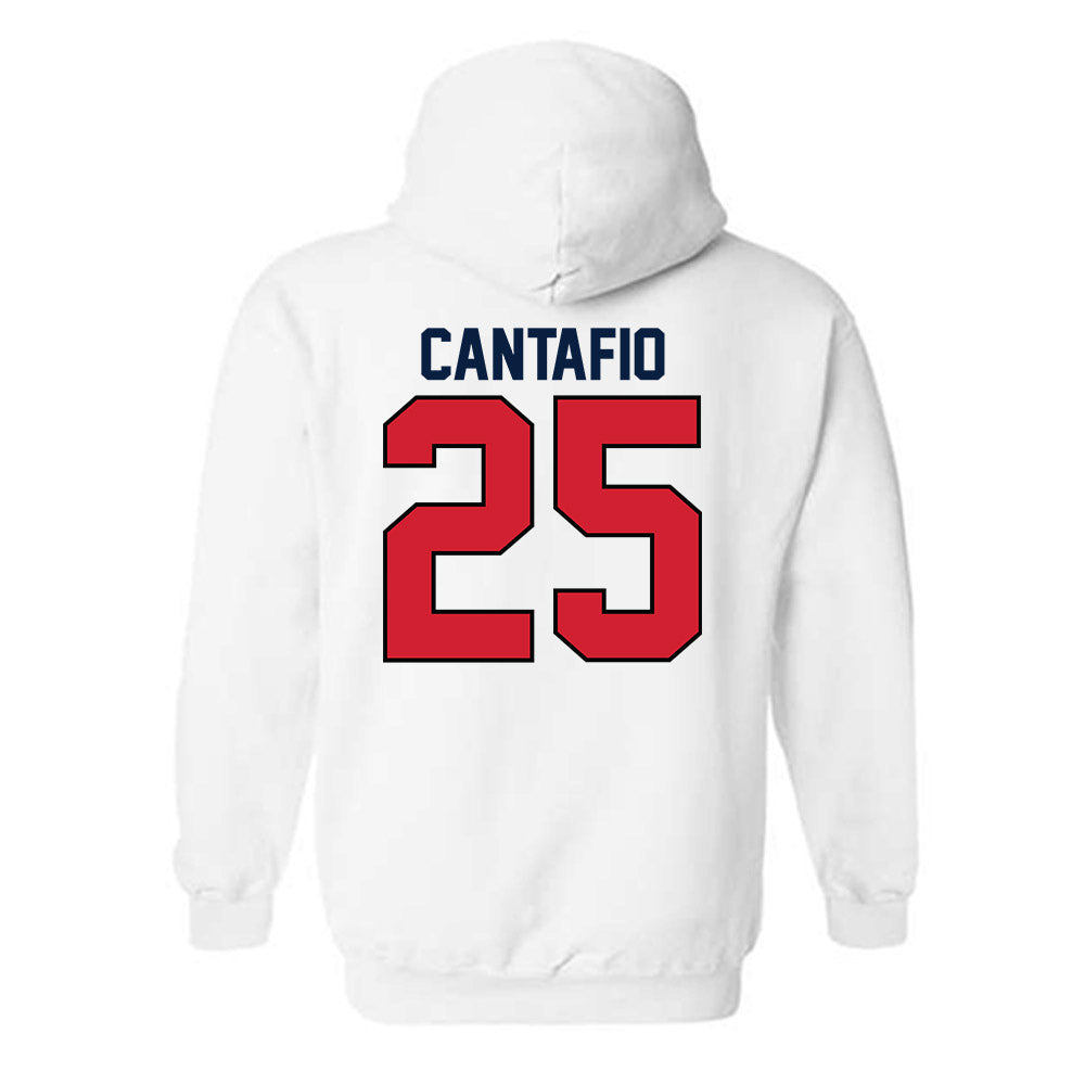 Gonzaga - NCAA Men's Soccer : Dylan Cantafio - Replica Shersey Hooded Sweatshirt-1