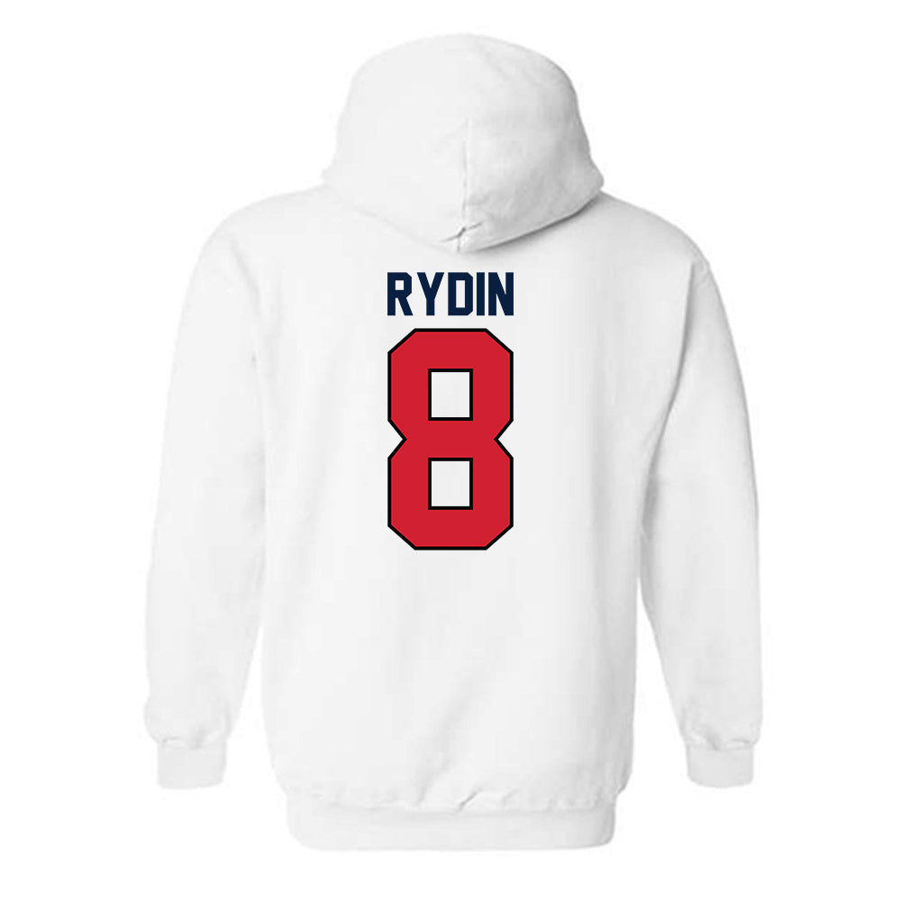 Gonzaga - NCAA Women's Soccer : Anna Rydin - Replica Shersey Hooded Sweatshirt-1