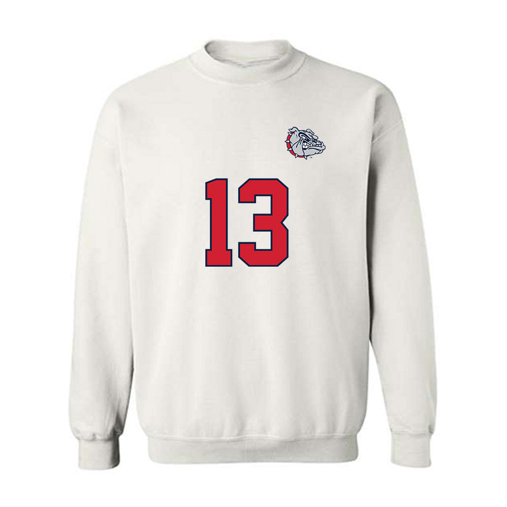 Gonzaga - NCAA Women's Soccer : Samantha Snorsky - Replica Shersey Crewneck Sweatshirt-0