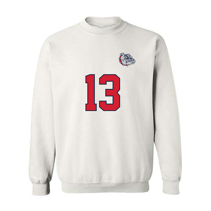 Gonzaga - NCAA Women's Soccer : Samantha Snorsky - Replica Shersey Crewneck Sweatshirt-0