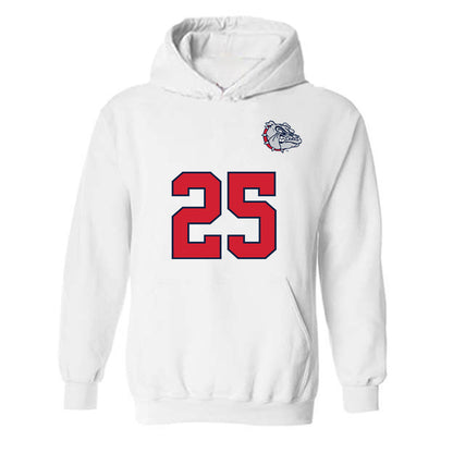 Gonzaga - NCAA Men's Soccer : Dylan Cantafio - Replica Shersey Hooded Sweatshirt-0