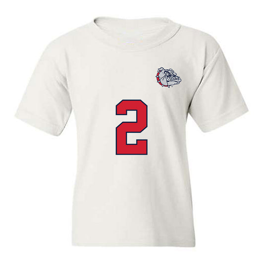 Gonzaga - NCAA Women's Soccer : Emma Hensley - Replica Shersey Youth T-Shirt-0