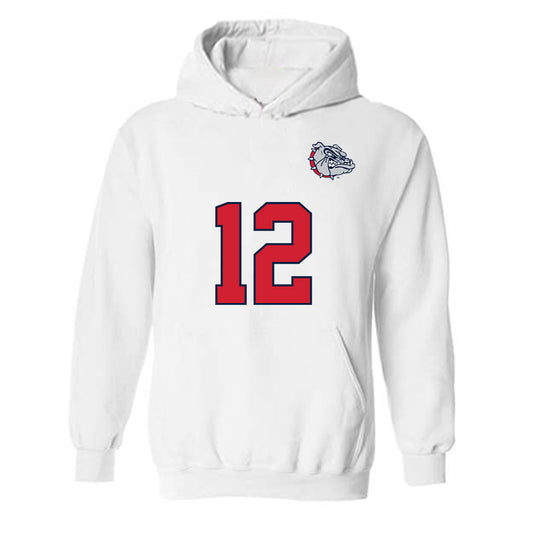 Gonzaga - NCAA Women's Soccer : Myra Boehm - Replica Shersey Hooded Sweatshirt-0