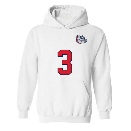 Gonzaga - NCAA Women's Soccer : Audrey Dizon - Replica Shersey Hooded Sweatshirt-0