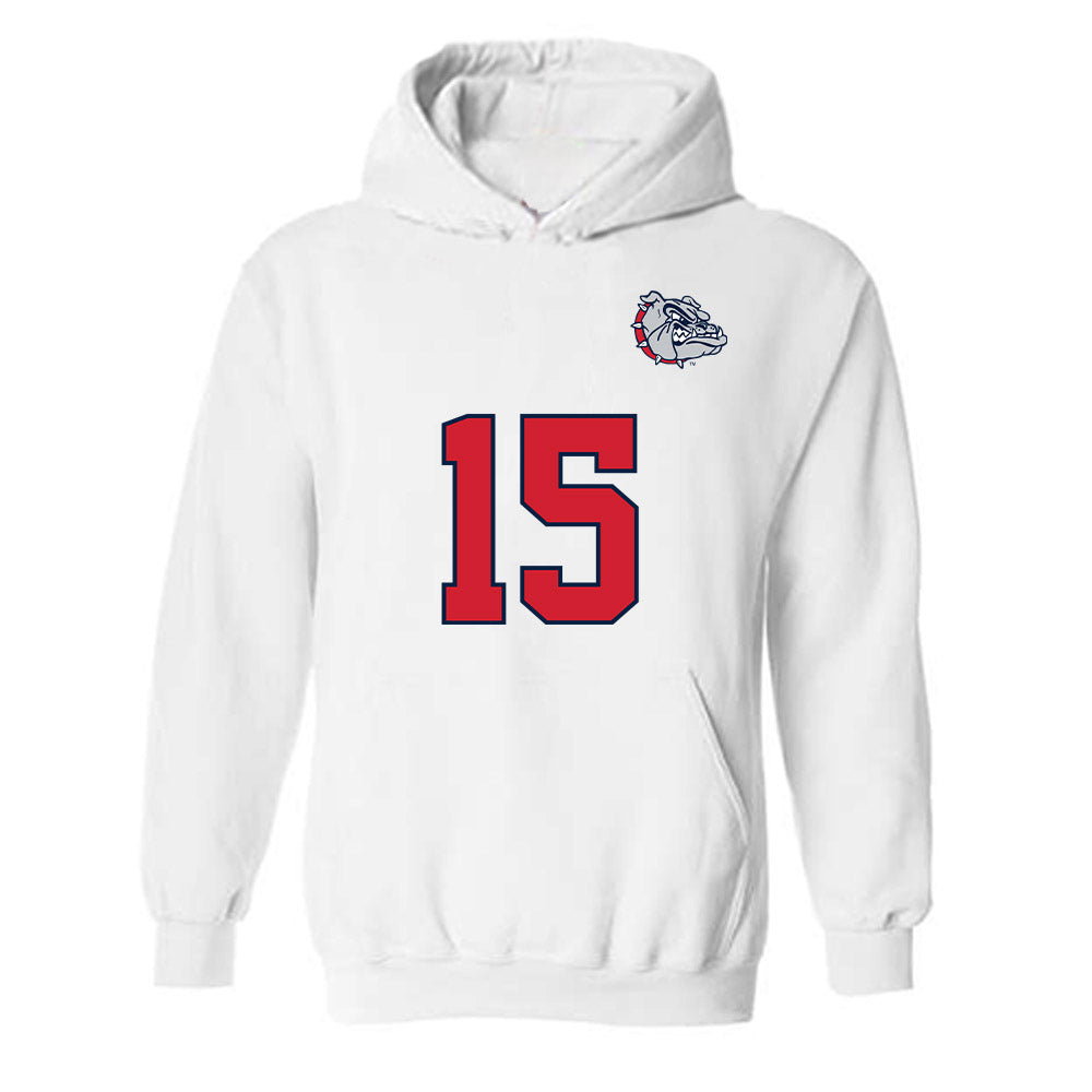 Gonzaga - NCAA Men's Soccer : Isaac Dalhart - Replica Shersey Hooded Sweatshirt-0