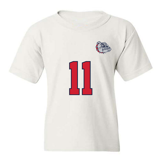 Gonzaga - NCAA Men's Soccer : Talan Rochelle - Replica Shersey Youth T-Shirt-0