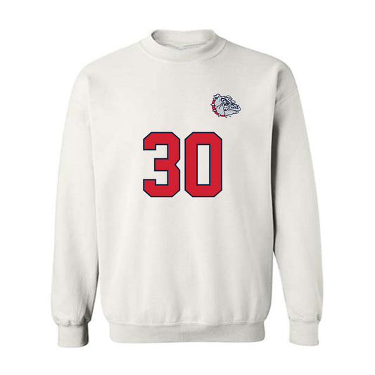 Gonzaga - NCAA Women's Soccer : Kelli Chapple - Replica Shersey Crewneck Sweatshirt-0