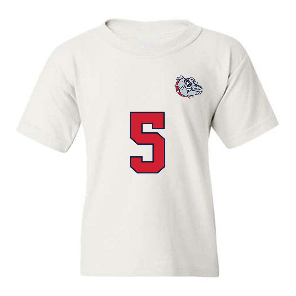 Gonzaga - NCAA Men's Soccer : Terry Watson - Replica Shersey Youth T-Shirt-0