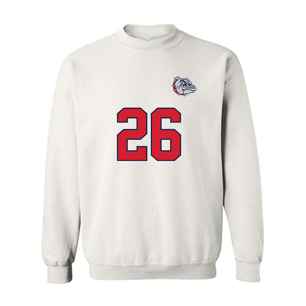 Gonzaga - NCAA Women's Soccer : Sofia Fox - Replica Shersey Crewneck Sweatshirt-0