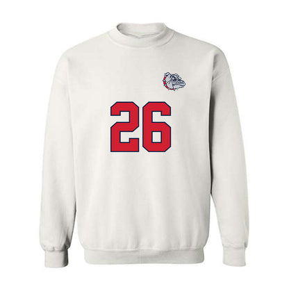 Gonzaga - NCAA Women's Soccer : Sofia Fox - Replica Shersey Crewneck Sweatshirt-0