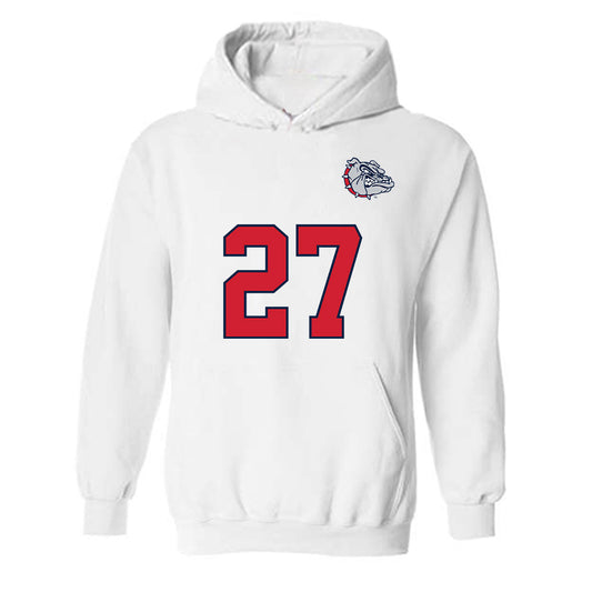 Gonzaga - NCAA Women's Soccer : Makayla Werner - Replica Shersey Hooded Sweatshirt-0
