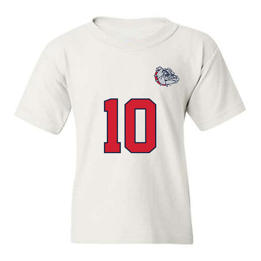 Gonzaga - NCAA Men's Soccer : Alexander Bazia - Replica Shersey Youth T-Shirt-0