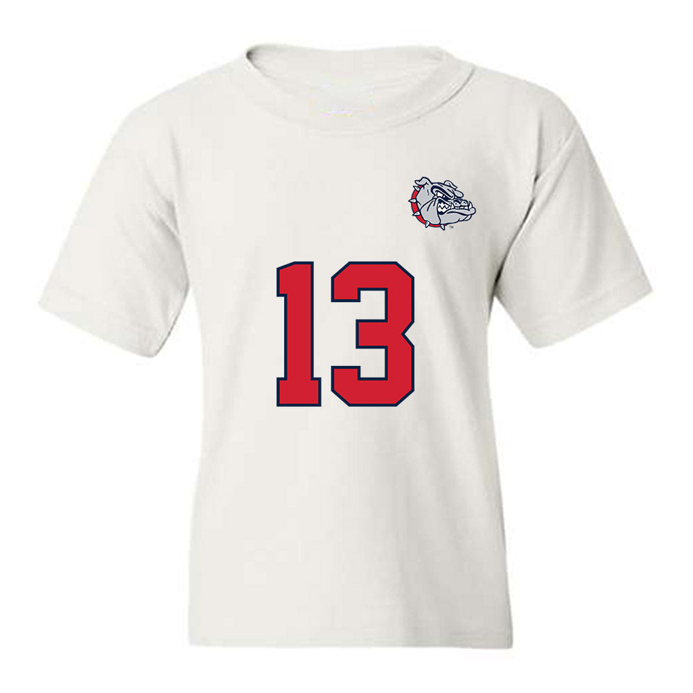 Gonzaga - NCAA Women's Soccer : Samantha Snorsky - Replica Shersey Youth T-Shirt-0
