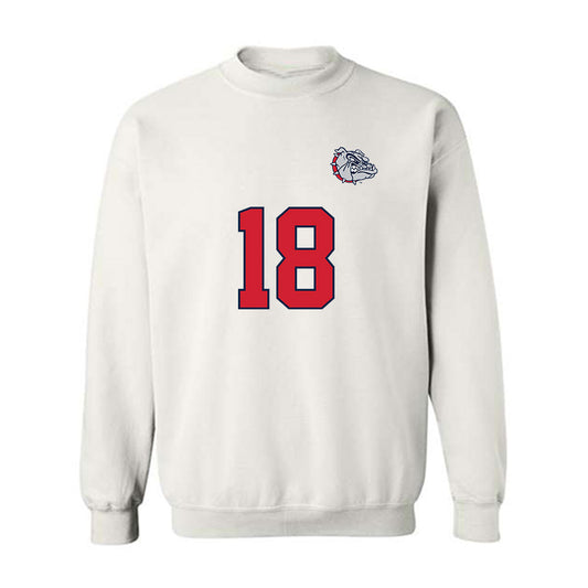 Gonzaga - NCAA Women's Soccer : Shila Rasoul - Replica Shersey Crewneck Sweatshirt-0