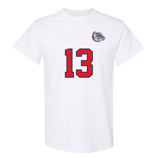 Gonzaga - NCAA Men's Soccer : Nicholas Bianchi - Replica Shersey T-Shirt-0