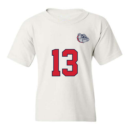 Gonzaga - NCAA Men's Soccer : Nicholas Bianchi - Replica Shersey Youth T-Shirt-0