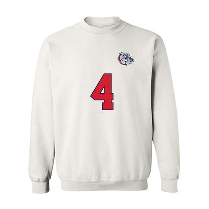 Gonzaga - NCAA Men's Soccer : Damoni McKenna-Greenawalt - Replica Shersey Crewneck Sweatshirt-0