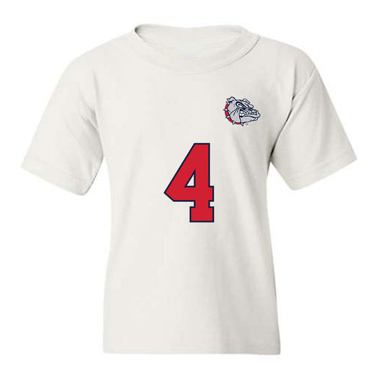 Gonzaga - NCAA Men's Soccer : Damoni McKenna-Greenawalt - Replica Shersey Youth T-Shirt-0