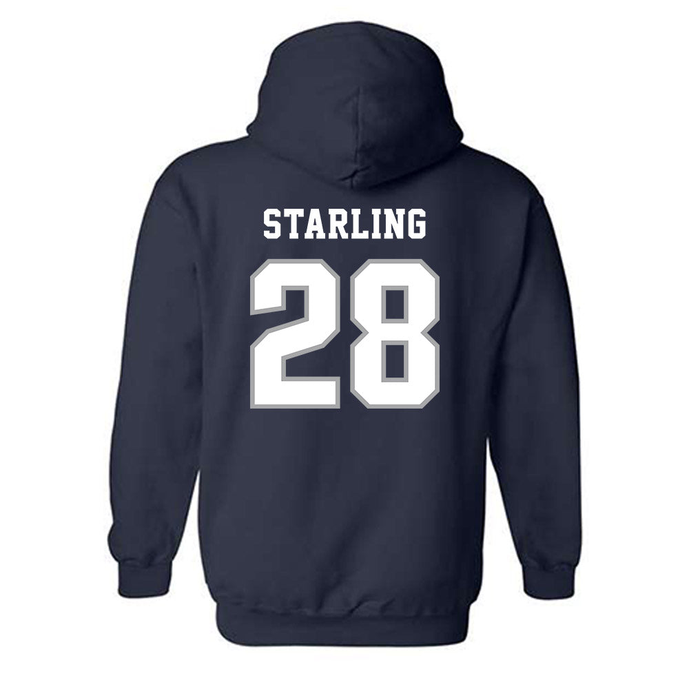 UNF - NCAA Baseball : Zane Starling - Classic Fashion Shersey Hooded Sweatshirt-1