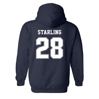 UNF - NCAA Baseball : Zane Starling - Classic Fashion Shersey Hooded Sweatshirt-1