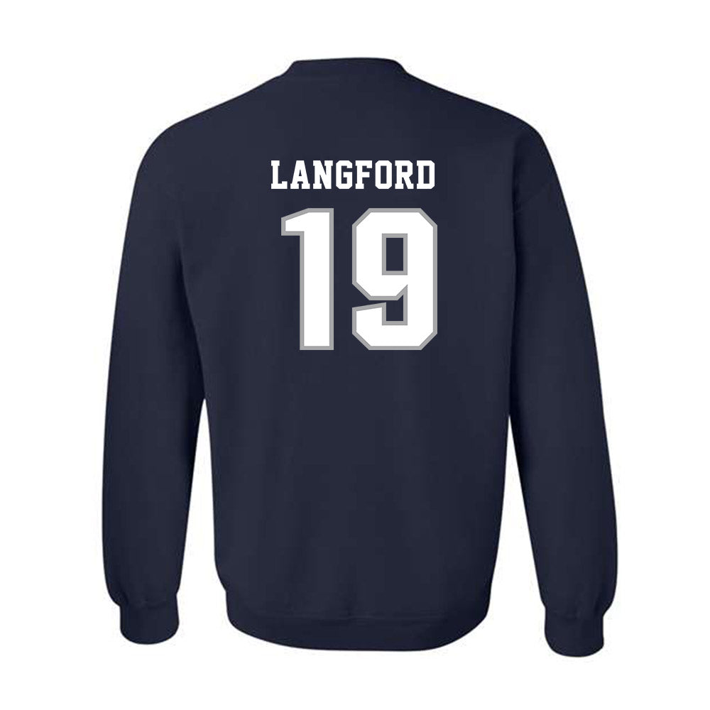 UNF - NCAA Softball : Hallie Langford - Classic Fashion Shersey Crewneck Sweatshirt-1