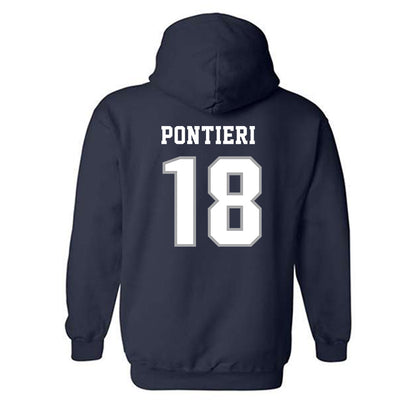 UNF - NCAA Women's Soccer : sophia pontieri - Classic Fashion Shersey Hooded Sweatshirt-1