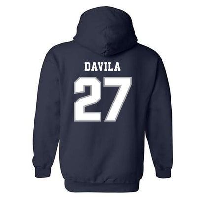 UNF - NCAA Softball : Hannah Davila - Classic Fashion Shersey Hooded Sweatshirt-1