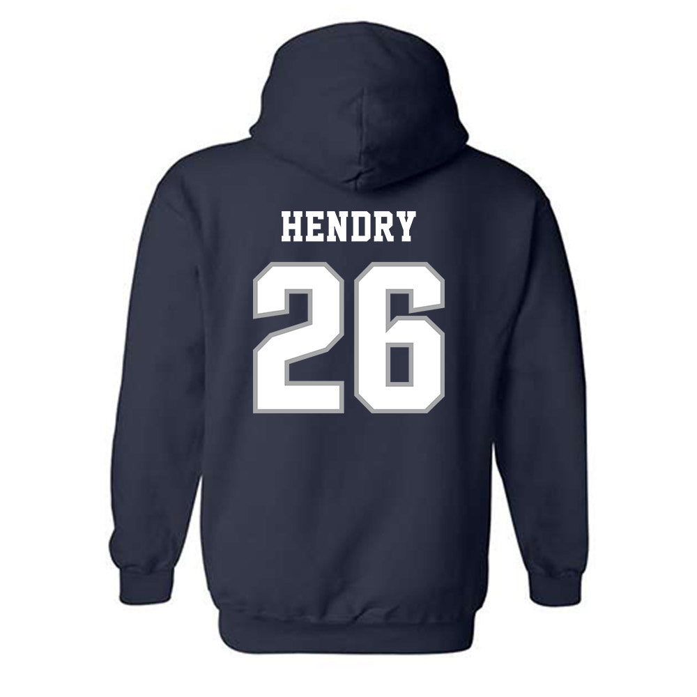 UNF - NCAA Baseball : Clayton Hendry - Classic Fashion Shersey Hooded Sweatshirt-1
